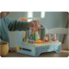 Mini atelier de lucru din lemn cu accesorii incluse, 30 x 25 x 30 cm, Ricokids RK-877 2