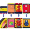 Carte Busy Board Montessori din fetru cu mâner
