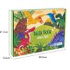 Carte de activități Busy Book Montessori cu stickere reutilizabile
