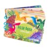 Carte de activități Busy Book Montessori cu stickere reutilizabile – Dinozauri