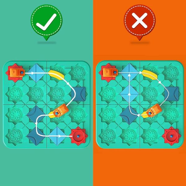 Joc educativ cu trasee logice și labirint – Logical Road Builder