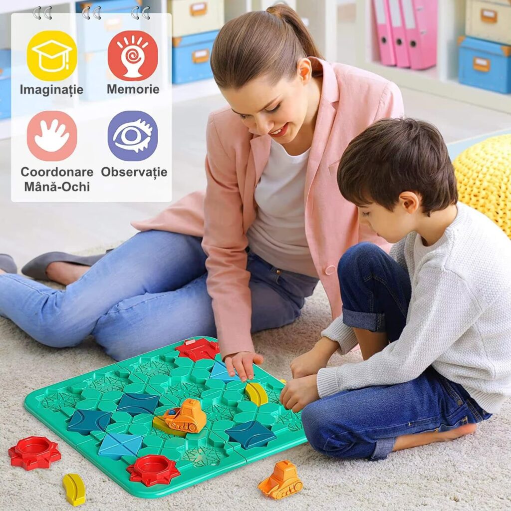 Joc educativ cu trasee logice și labirint – Logical Road Builder