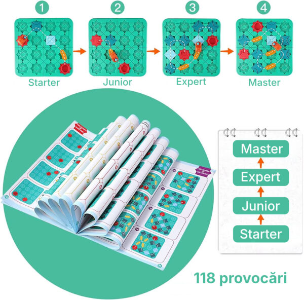 Joc educativ cu trasee logice și labirint – Logical Road Builder