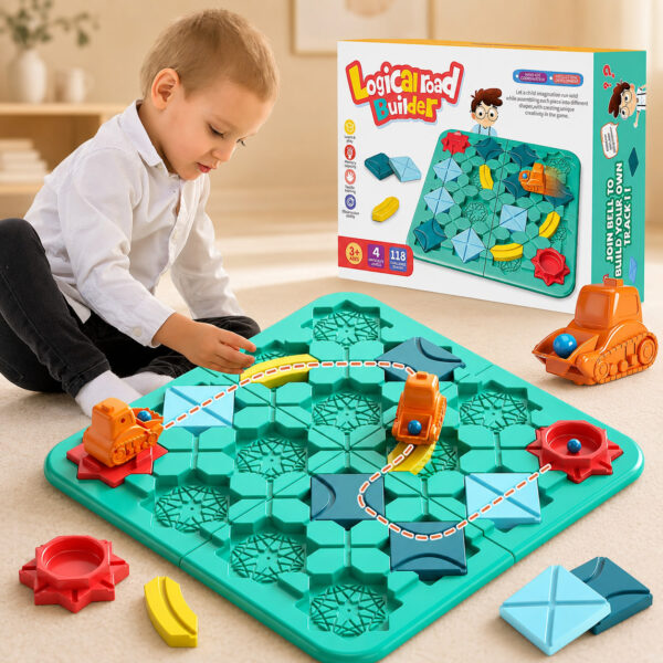 Joc educativ cu trasee logice și labirint – Logical Road Builder