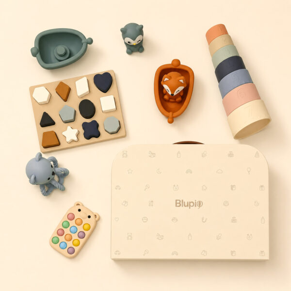 Set cadou Blupio Playtime – Blue