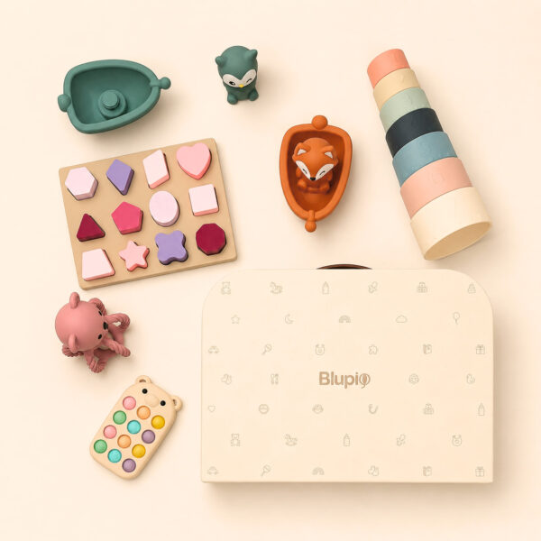 Set cadou Blupio Playtime – Rose