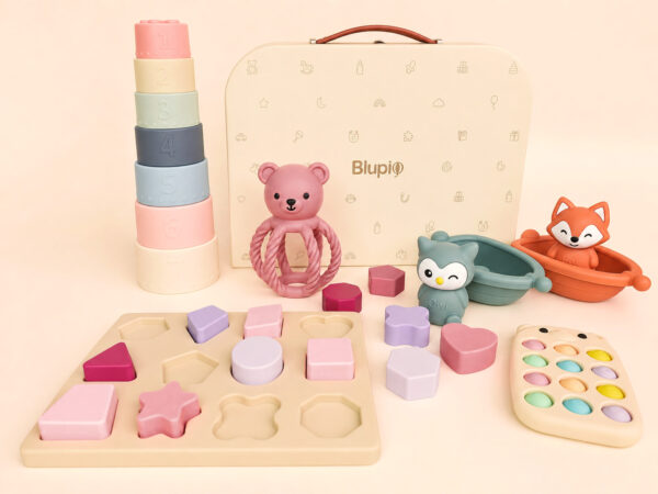 Set cadou Blupio Playtime – Rose